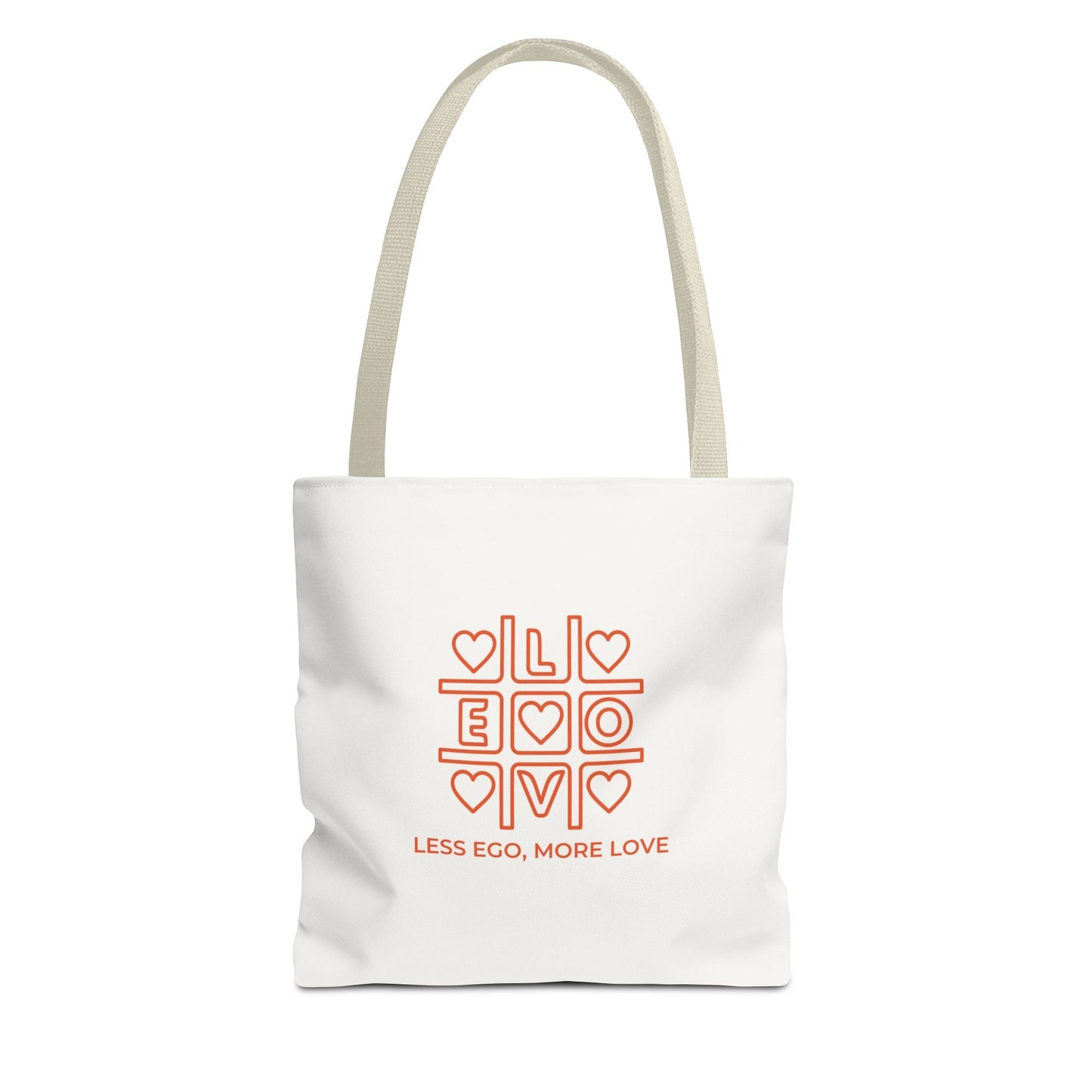 Canvas Tote - "Less Ego, More Love" - Soul Breathe