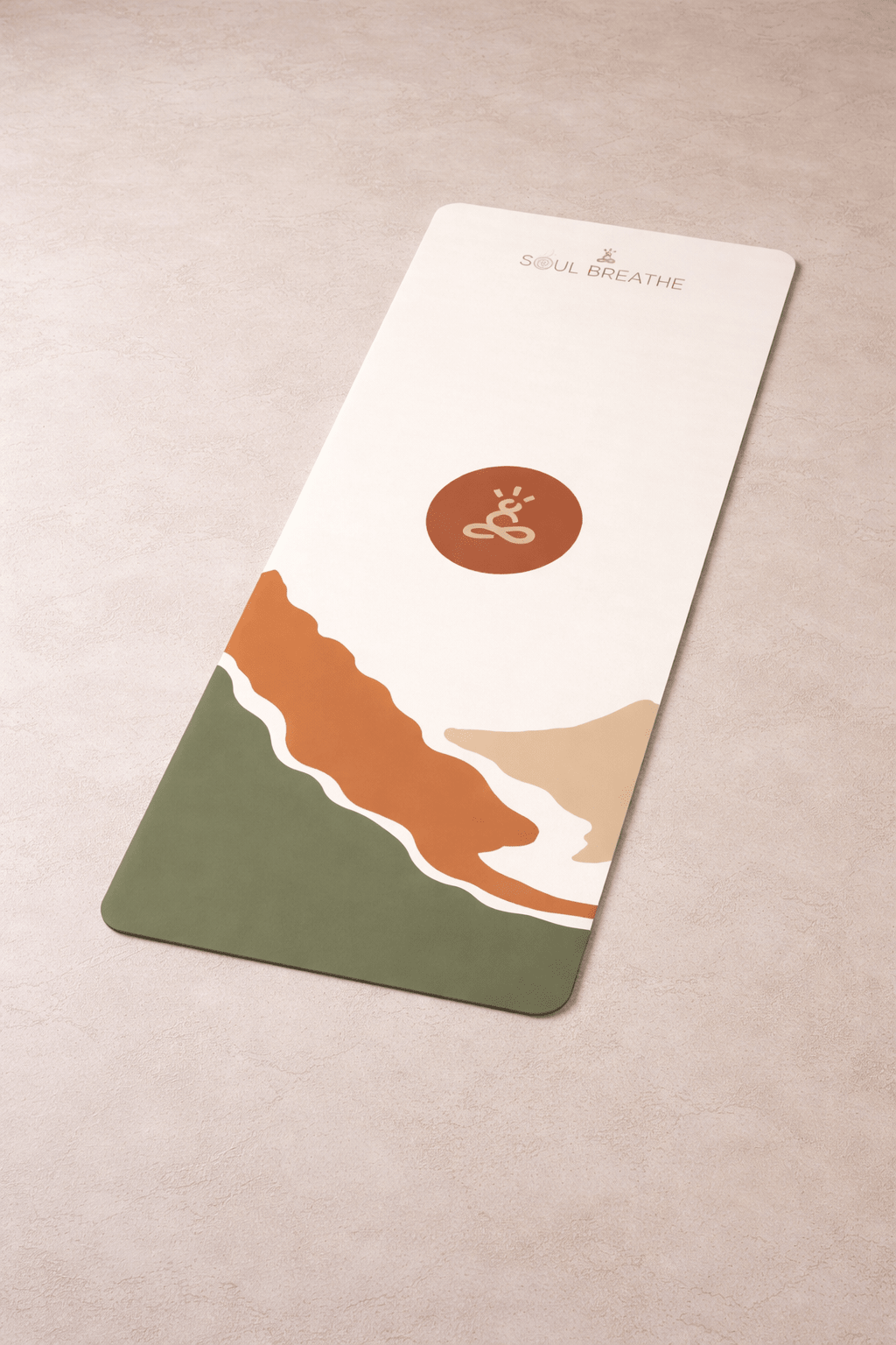 Earthy Retreat Yoga Mat - Soul Breathe