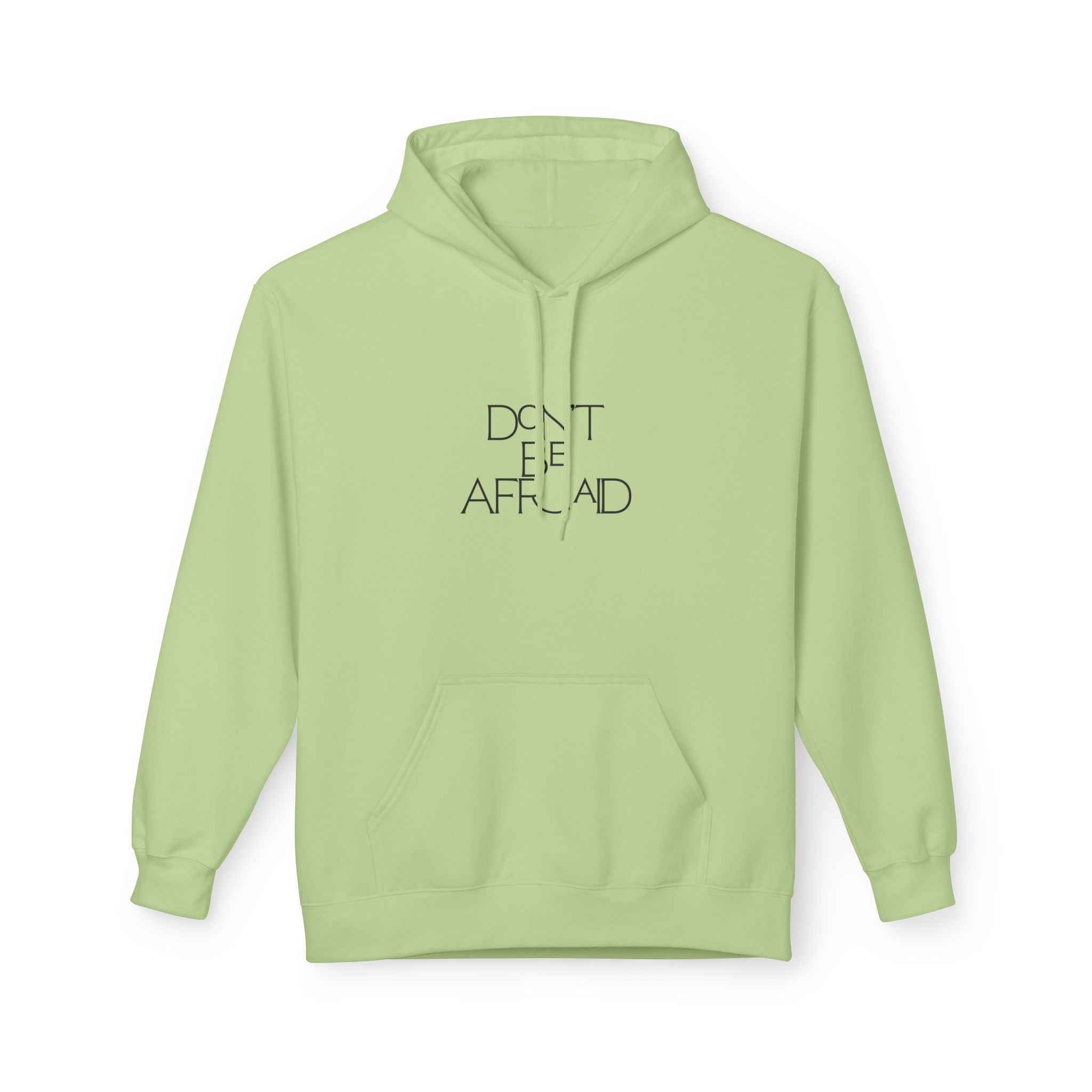 Hoodie 'Don't Be Afraid' Minimalist