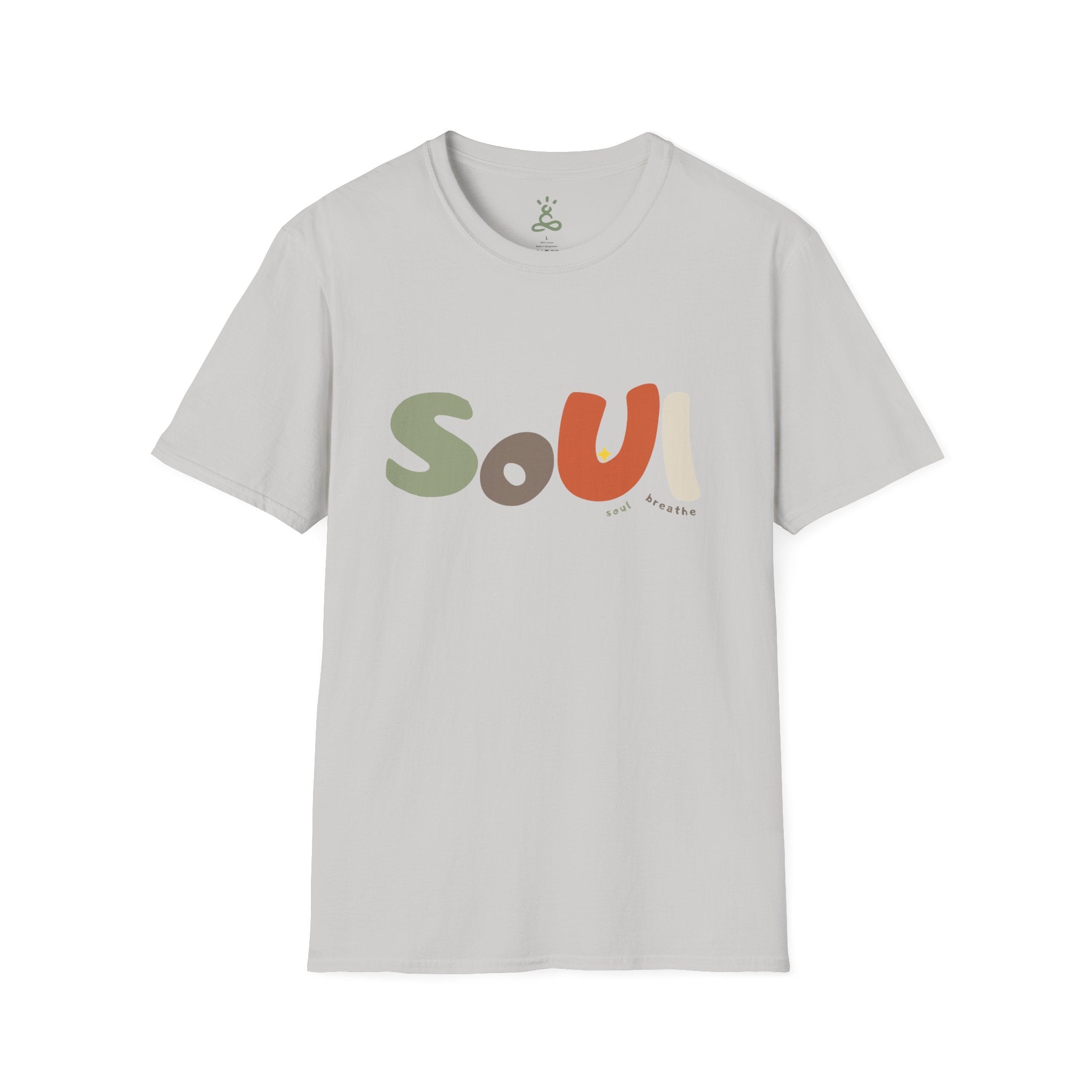 Soul Unisex T-Shirt – Soft Style Tee for Males & Females, Perfect Gift for Spirituality, Wellness, Yoga Lovers, Casual Wear