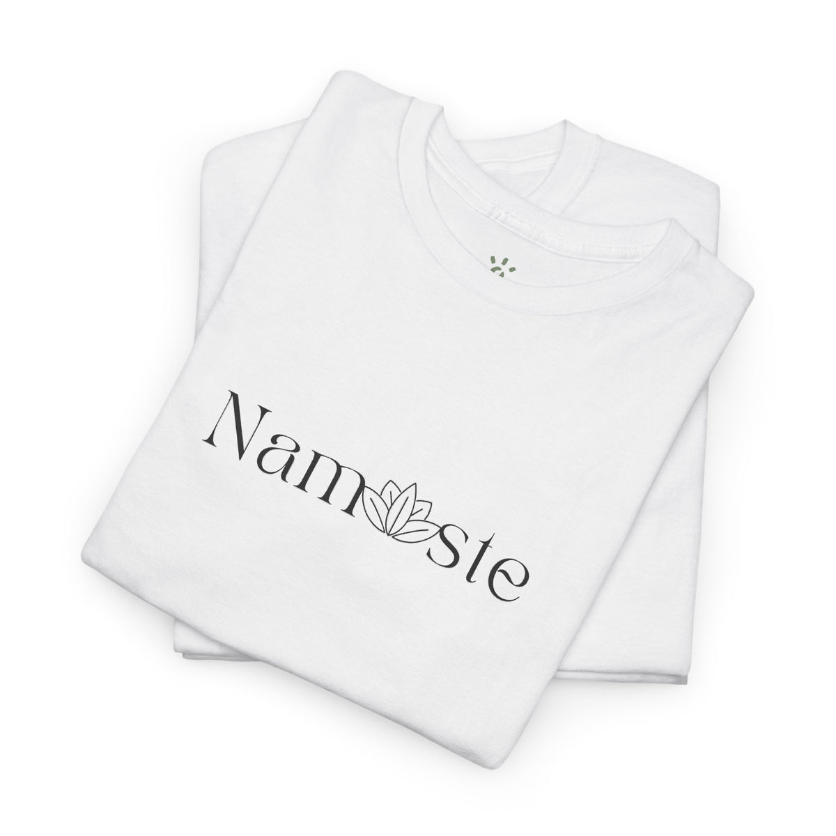 Namasté Minimalist White Tee