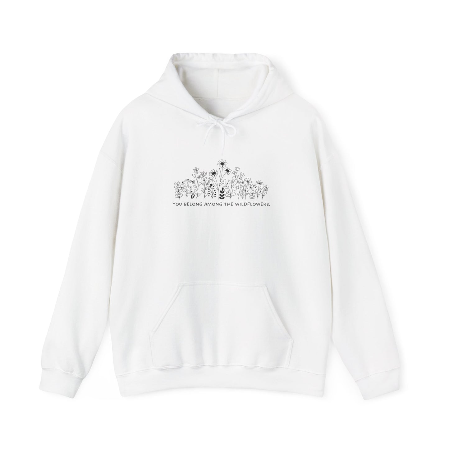 Sudadera con Capucha Floral Calm