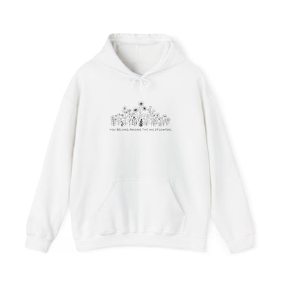 Sudadera con Capucha Floral Calm