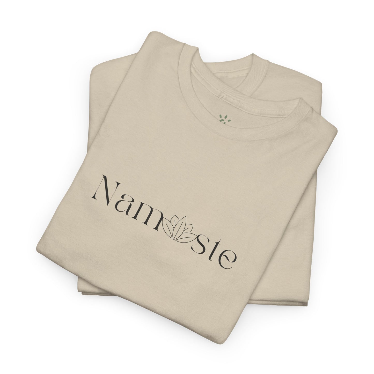 Namasté Minimalist White Tee