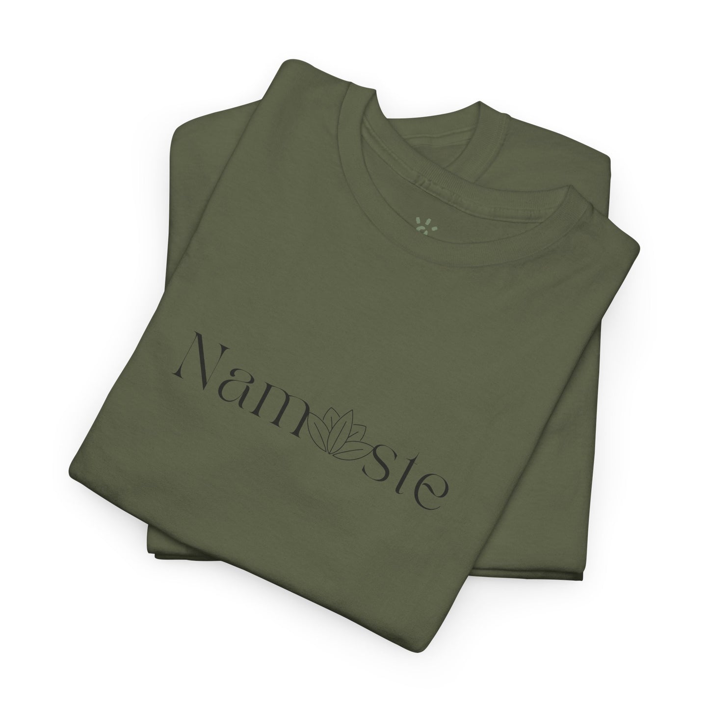 Namasté Minimalist White Tee