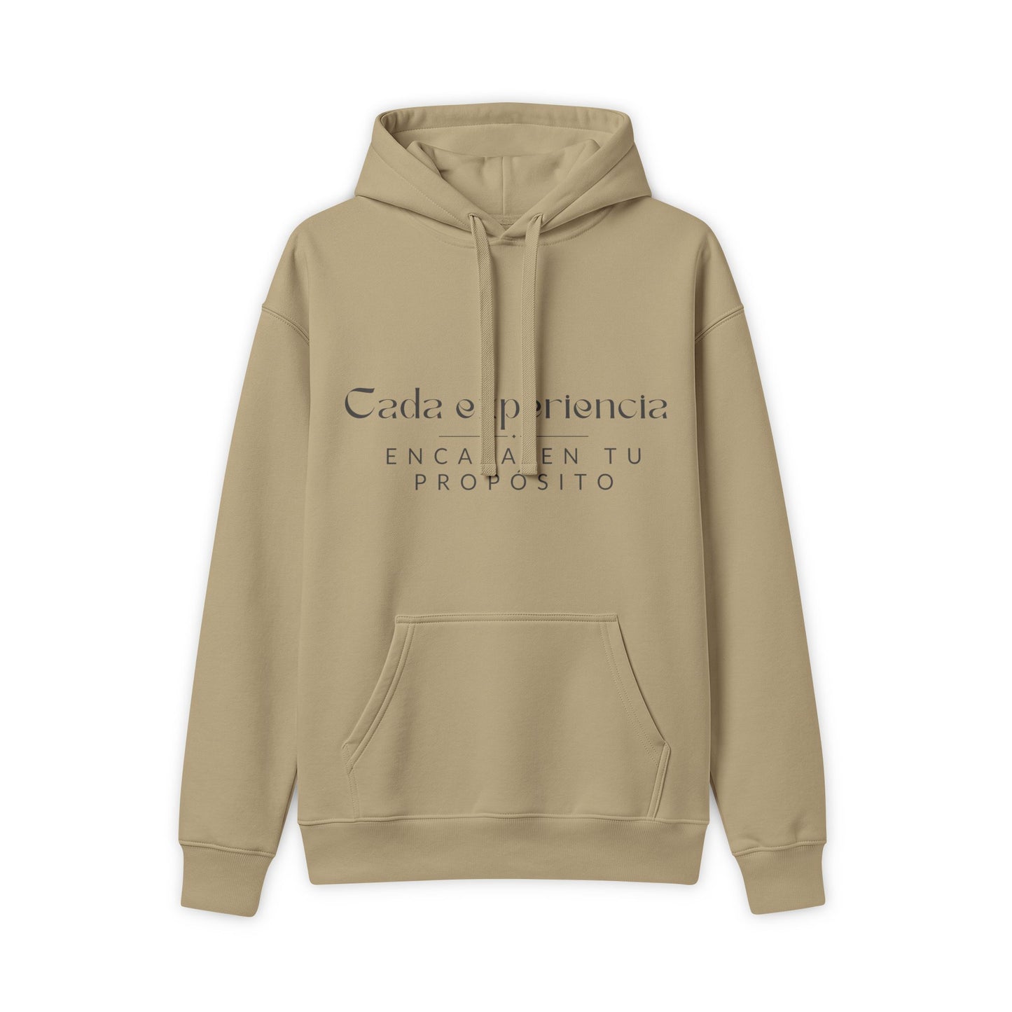 Hoodie — Cada experimenta “Encaja en tu propósito”