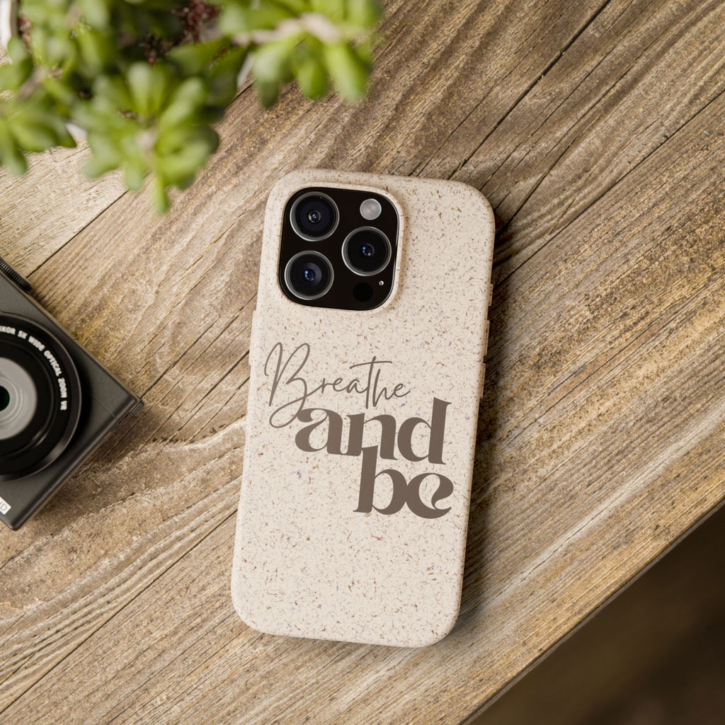 Eco-Friendly iPhone Case - Breathe and Be