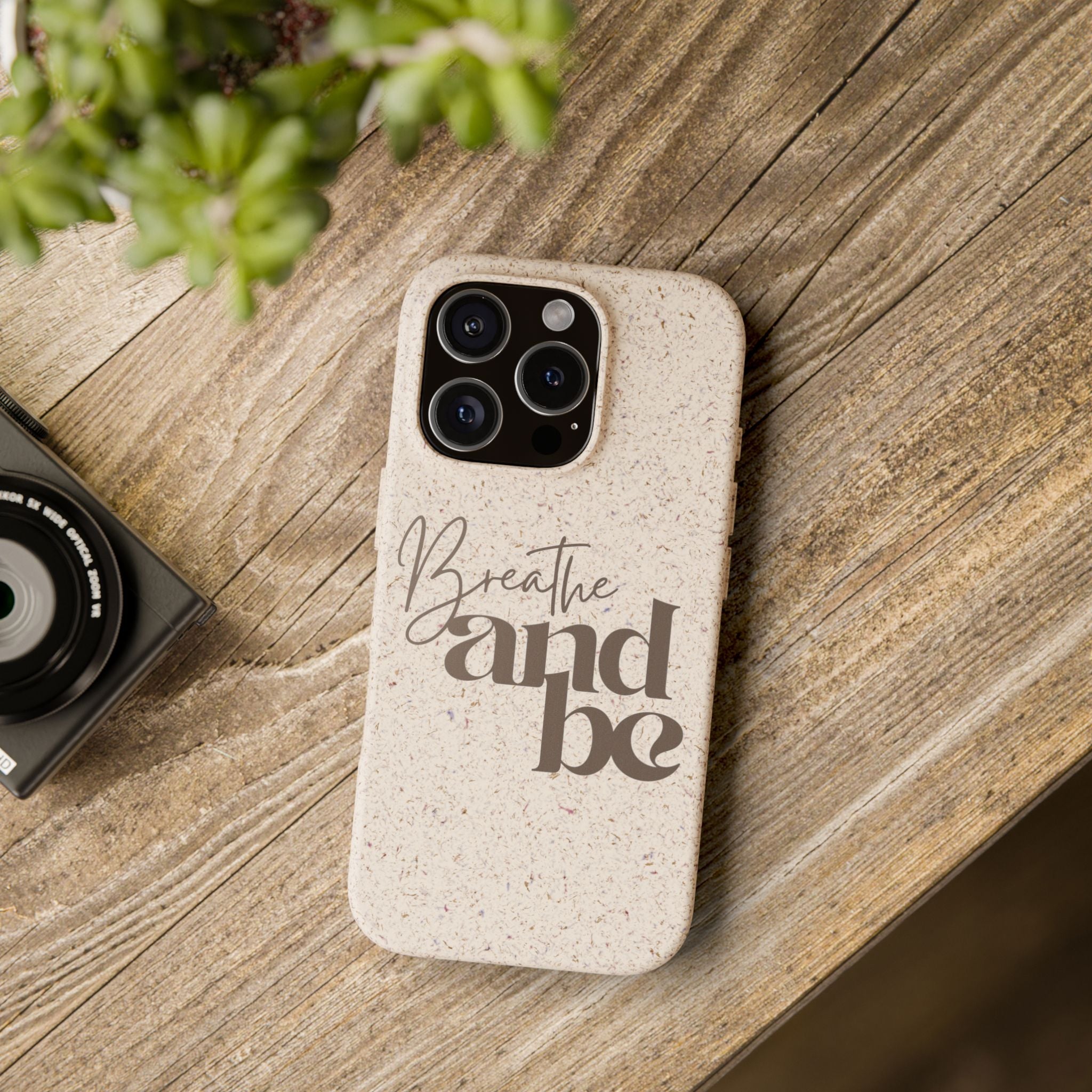 Eco-Friendly iPhone Case - Breathe and Be