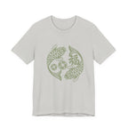 Lucky Koi Fish T-Shirt for Good Fortune, , Positive Vibes Apparel, Gift for Him/Her, Japanese Art Inspired