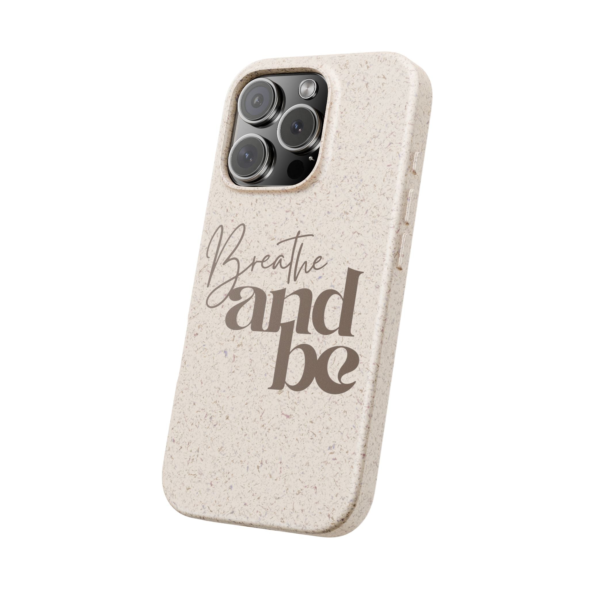 Eco-Friendly iPhone Case - Breathe and Be