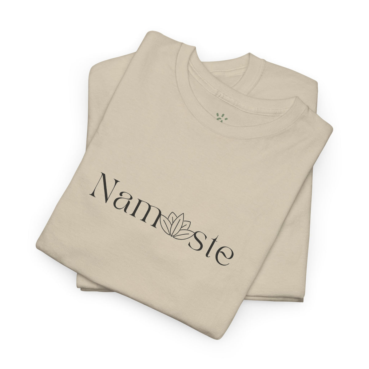 Namasté Minimalist White Tee