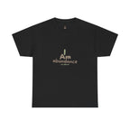 Spiritual T-Shirt - I Am Abundance Mindset Affirmation Tee