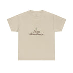 Spiritual T-Shirt - I Am Abundance Mindset Affirmation Tee