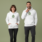 Silence Heals Unisex Hooded Sweatshirt, Cozy Casual Wear, Streetwear Style, Eco-Friendly Gift