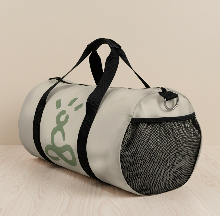 Meditation Duffel Bag Perfect for Yoga Sessions, Gym, Travel, Gifts for Mindfulness Lovers