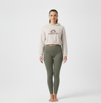 Namaste Women's Cinched Bottom Hoodie, Yoga Hoodie, Relaxed Fit Sweatshirt, Meditation Apparel, Mindfulness Gift, Cozy Layering Piece