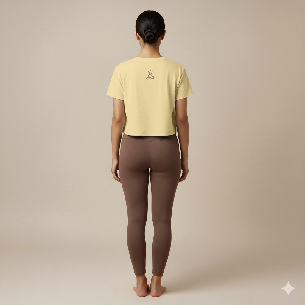 Boxy Tee Mindful Mantra T-Shirt