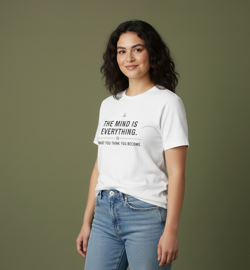 Mindset Motivational Tee, Inspirational Shirt, Unisex T-Shirt, Positive Thinking Apparel, Growth Mindset Gift