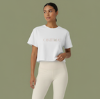Minimalist Gratitude T-Shirt, Positive Affirmation Shirt, Aesthetic Cropped Tee, Mental Health Gift