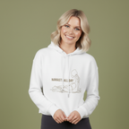 Namaste All Day Crop Hoodie