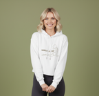 Namaste All Day Crop Hoodie
