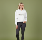 Namaste All Day Crop Hoodie