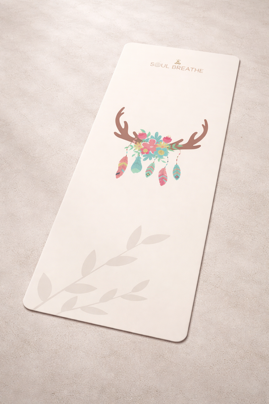 Floral Antler  Mat