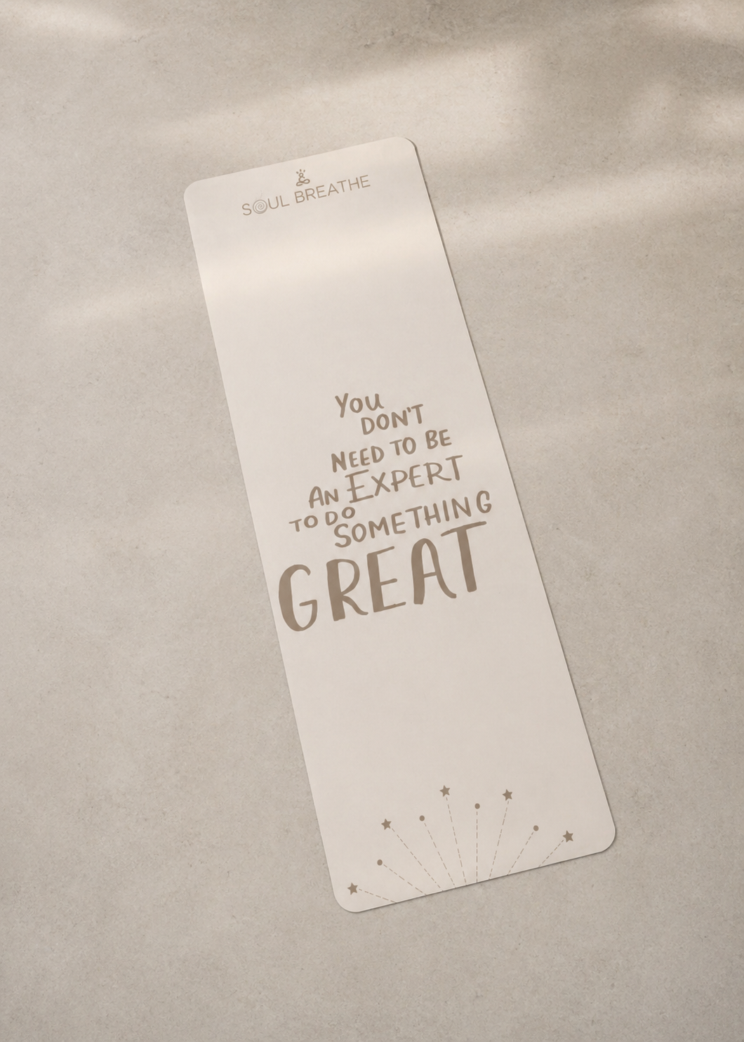 Inspirational Yoga Mat