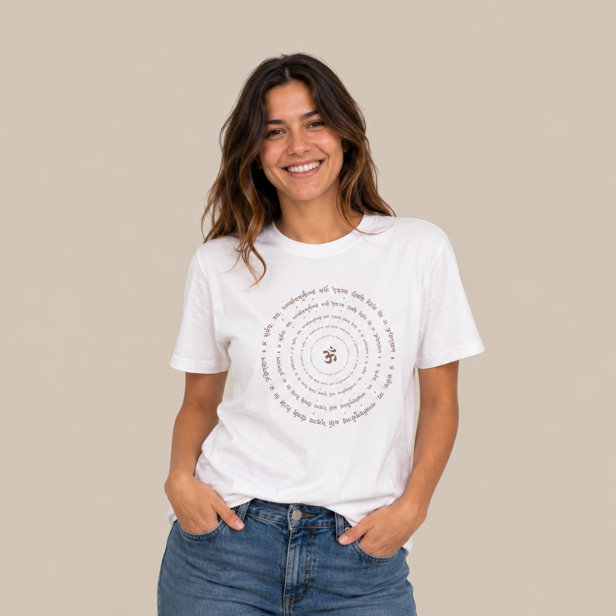 Camiseta Círculo OM de Meditación