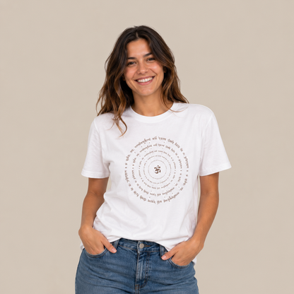 Camiseta Círculo OM de Meditación