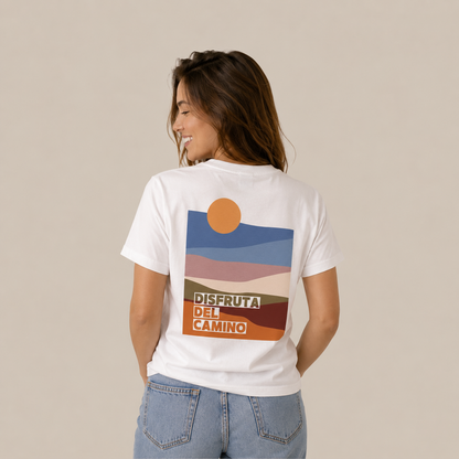 Disfruta Del Camino Camiseta Gráfica