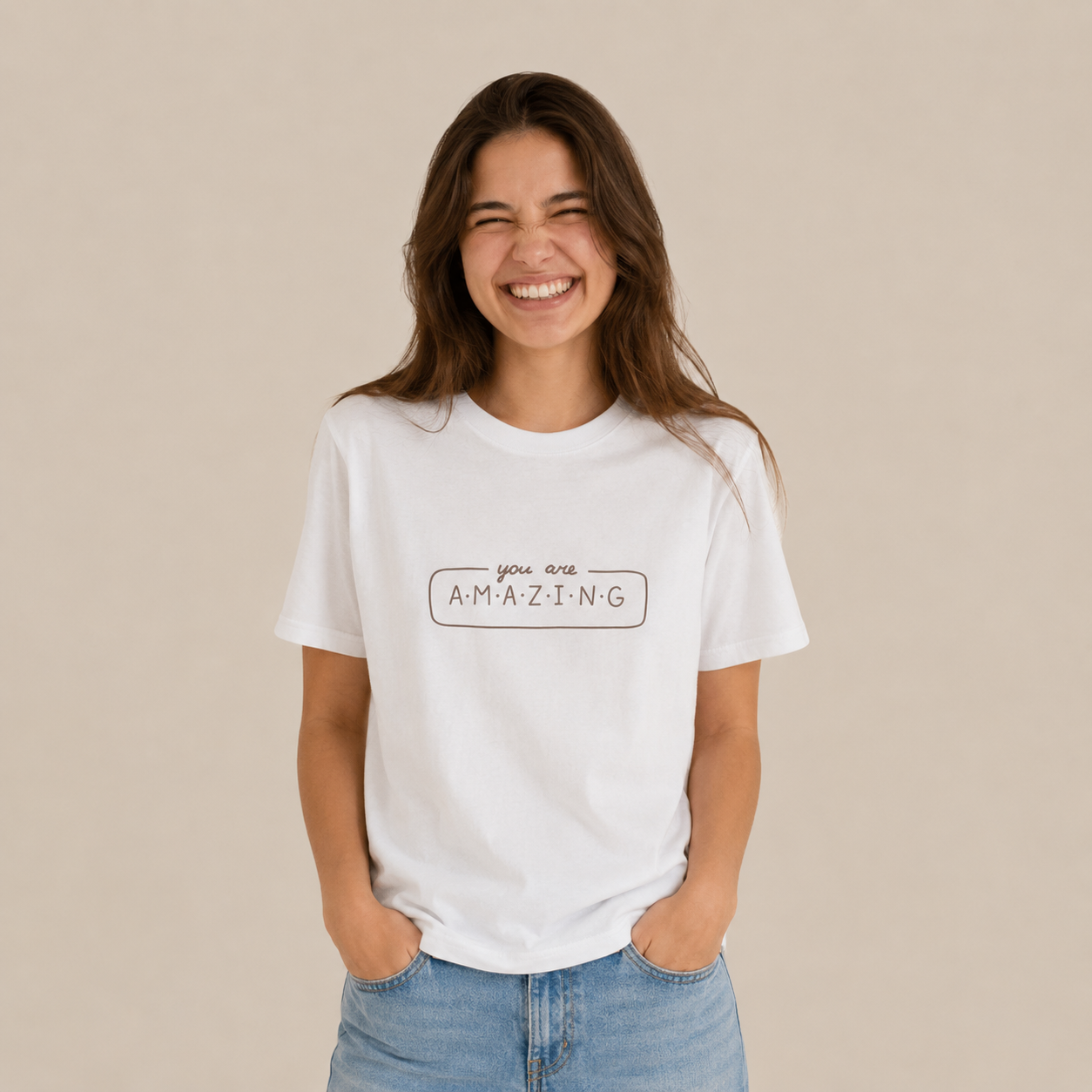 Camiseta -Eres increíble