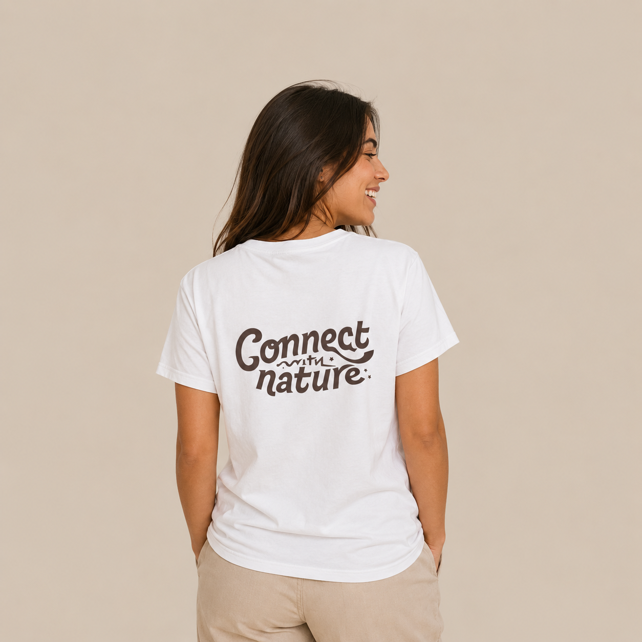 Camiseta Conéctate con la Naturaleza