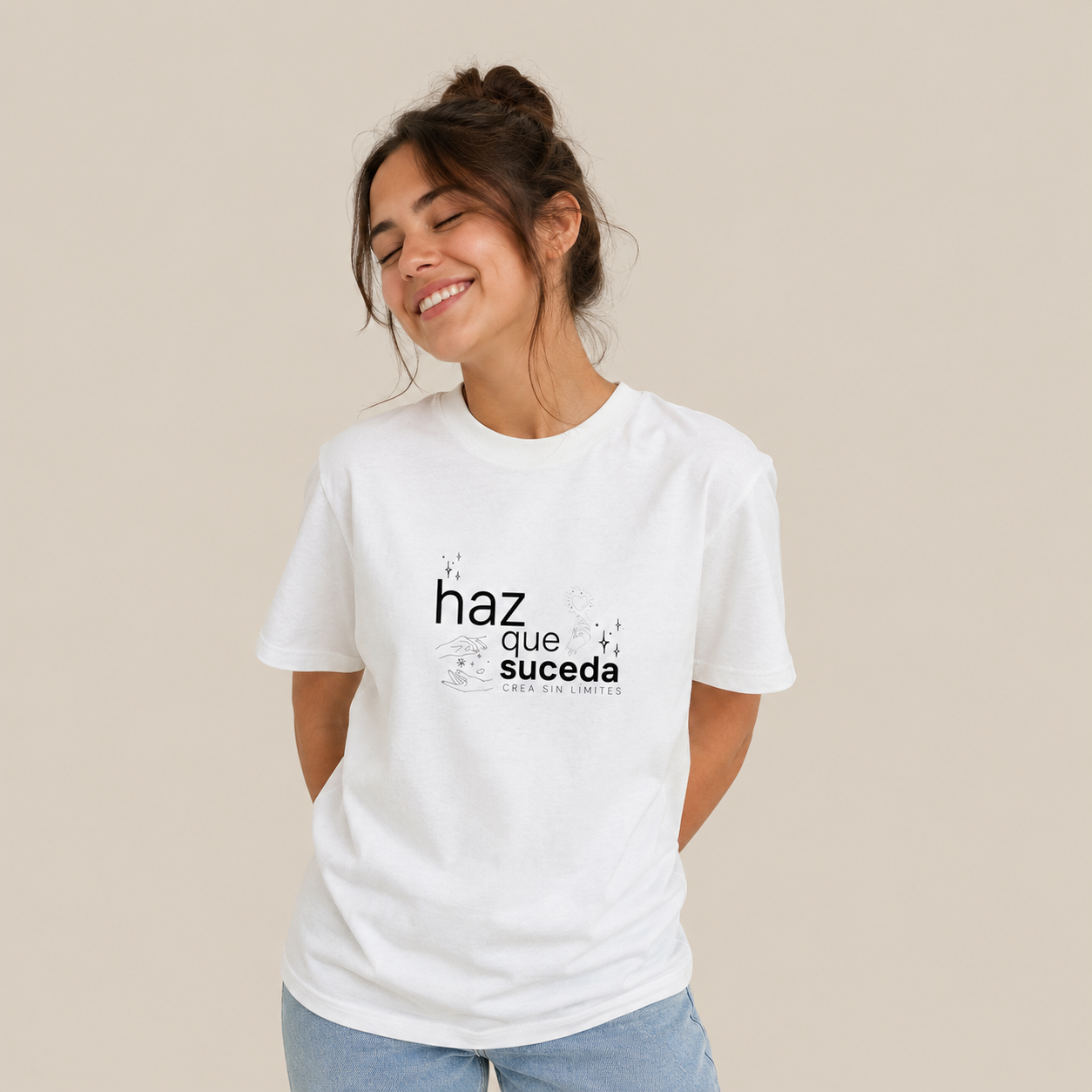 Camiseta Haz Que Suceda