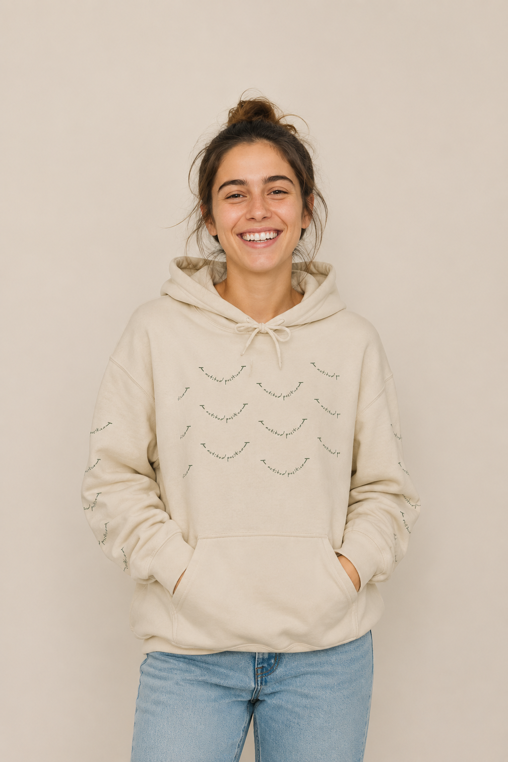 Rhinestone Wave Hoodie