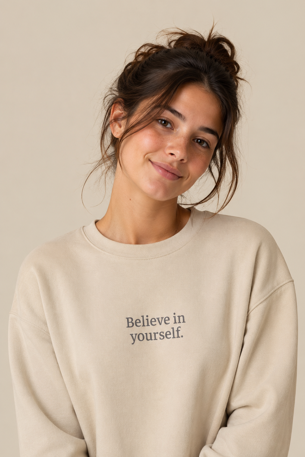 Believe in yourself. Pullover