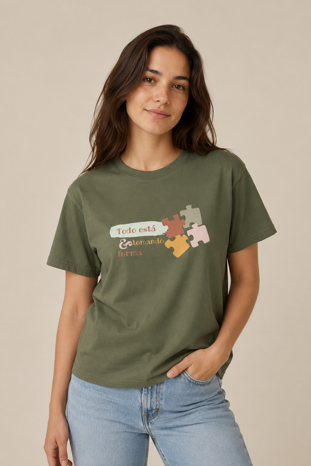 Todo está Colocándose en su Forma T-Shirt
