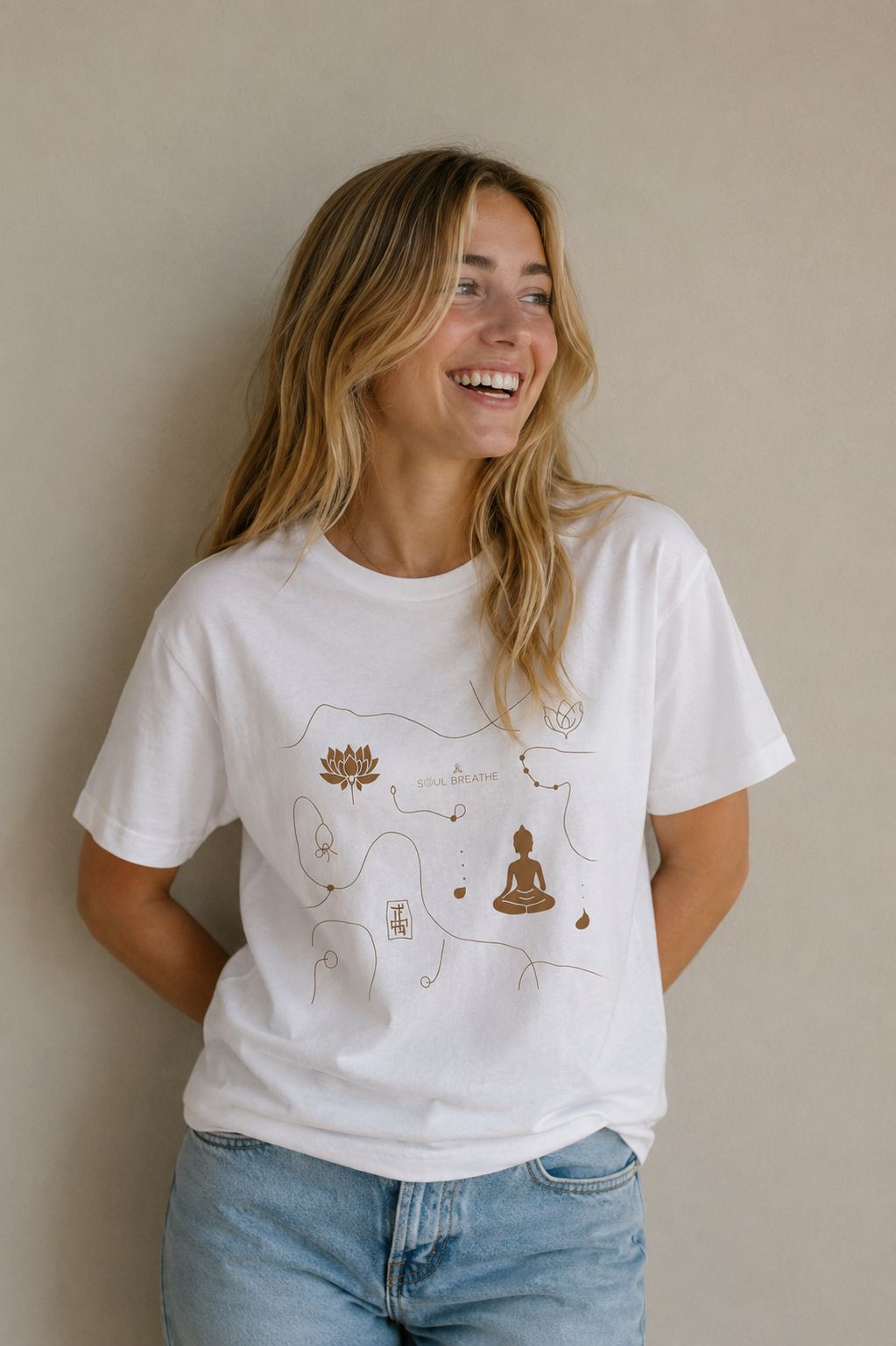 Meditation Lotus Tee