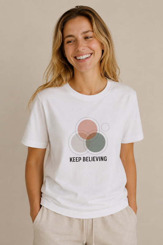 Keep Believing Minimalist T-Shirt