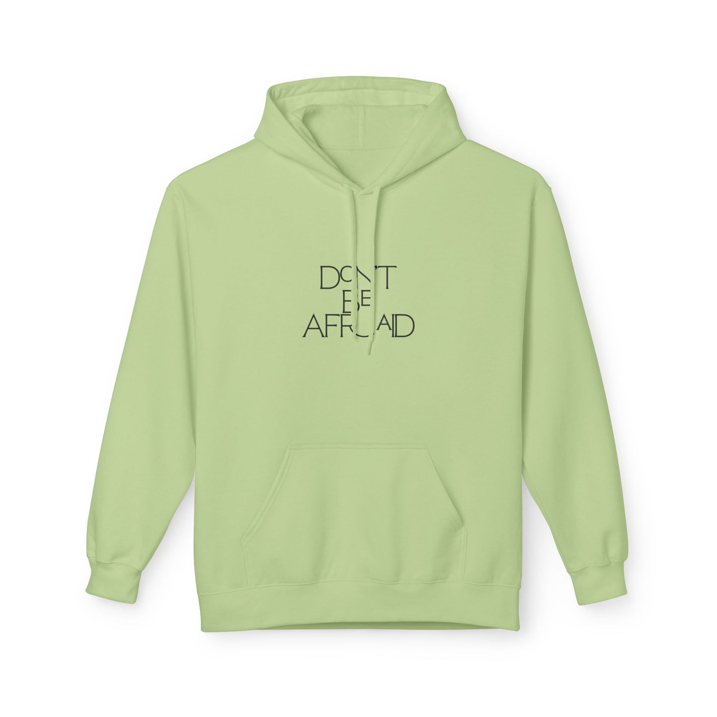 Sudadera con capucha 'No Tengas Miedo' Minimalista