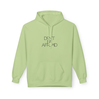 Sudadera con capucha 'No Tengas Miedo' Minimalista