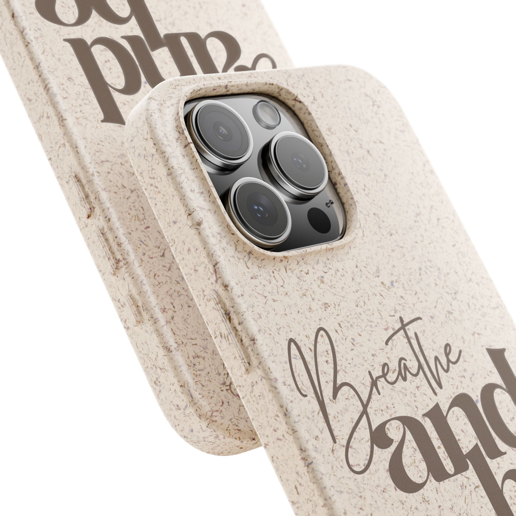 Eco-Friendly iPhone Case - Breathe and Be
