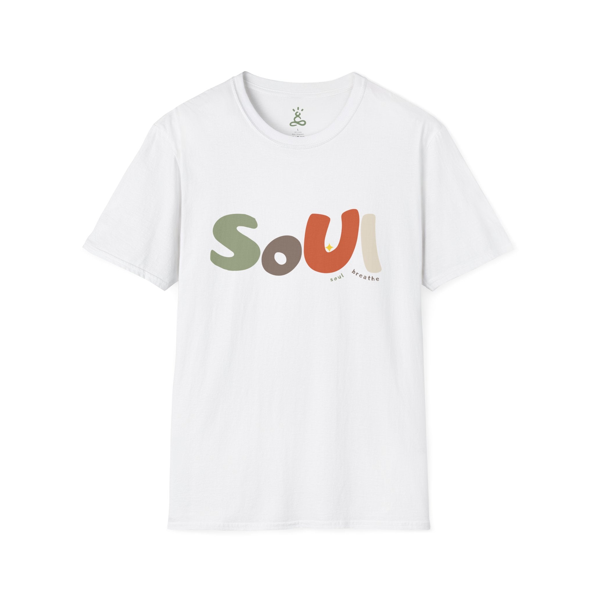 Soul Unisex T-Shirt – Soft Style Tee for Males & Females, Perfect Gift for Spirituality, Wellness, Yoga Lovers, Casual Wear
