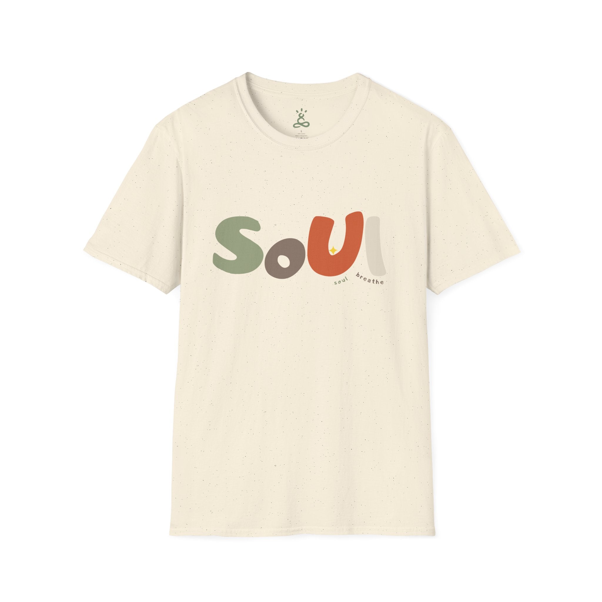 Soul Unisex T-Shirt – Soft Style Tee for Males & Females, Perfect Gift for Spirituality, Wellness, Yoga Lovers, Casual Wear