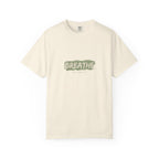 Breathe Garment-Dyed T-Shirt - Relaxed Fit, Casual Wear, Gift for Mindfulness, Summer Essentials, Eco-Friendly Style