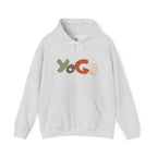 Yoga Hooded Sweatshirt, Cozy Casual Wear, Streetwear Style, Eco-Friendly Gift