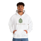 Silence Heals Unisex Hooded Sweatshirt, Cozy Casual Wear, Streetwear Style, Eco-Friendly Gift