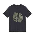 Lucky Koi Fish T-Shirt for Good Fortune, , Positive Vibes Apparel, Gift for Him/Her, Japanese Art Inspired