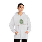 Silence Heals Unisex Hooded Sweatshirt, Cozy Casual Wear, Streetwear Style, Eco-Friendly Gift