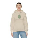 Silence Heals Unisex Hooded Sweatshirt, Cozy Casual Wear, Streetwear Style, Eco-Friendly Gift